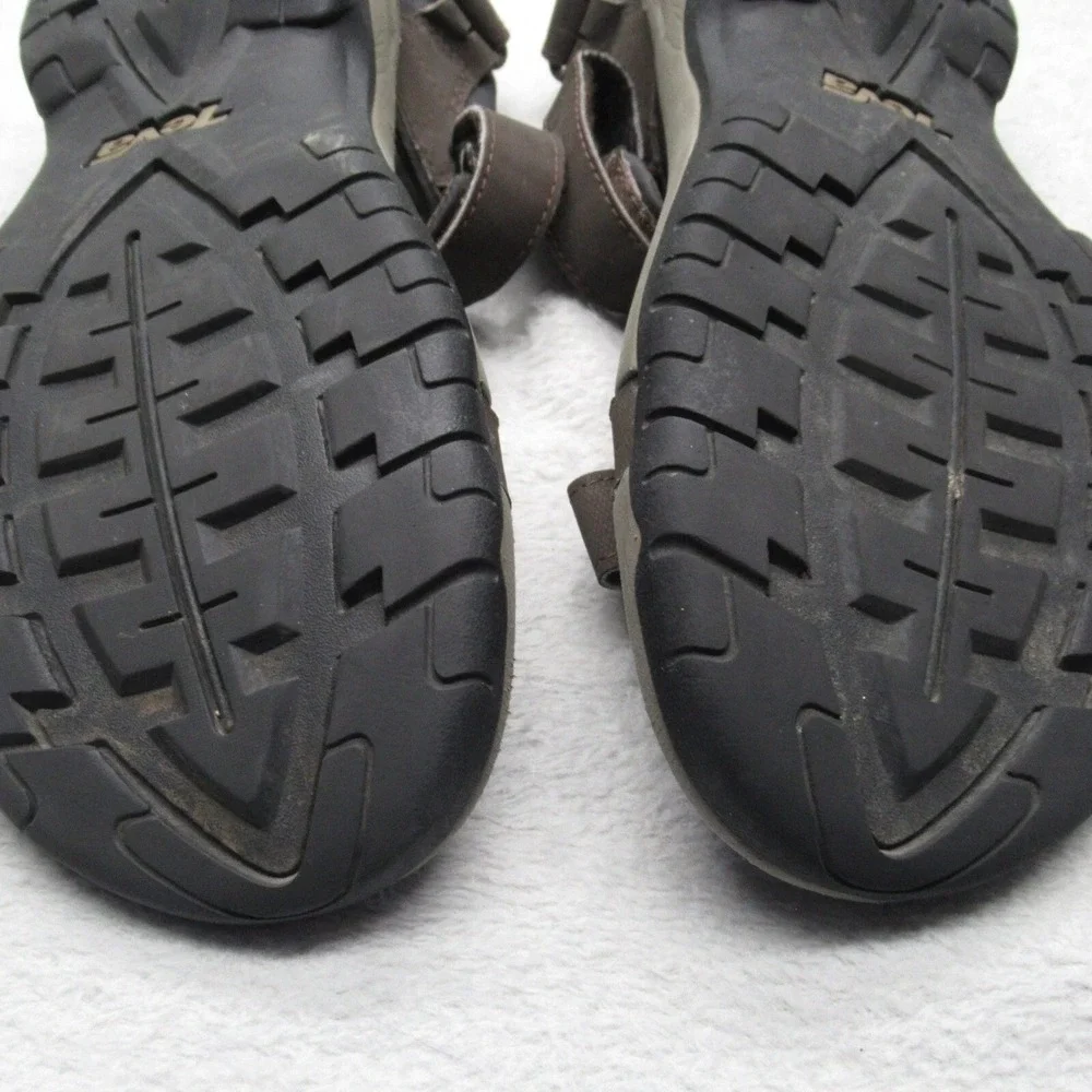 Teva Meacham Sandal Mens 12 Brown Adjustable Strap Outdoor Comfort Hiking Casual
